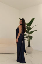 Robe bleue Danyla - Harana