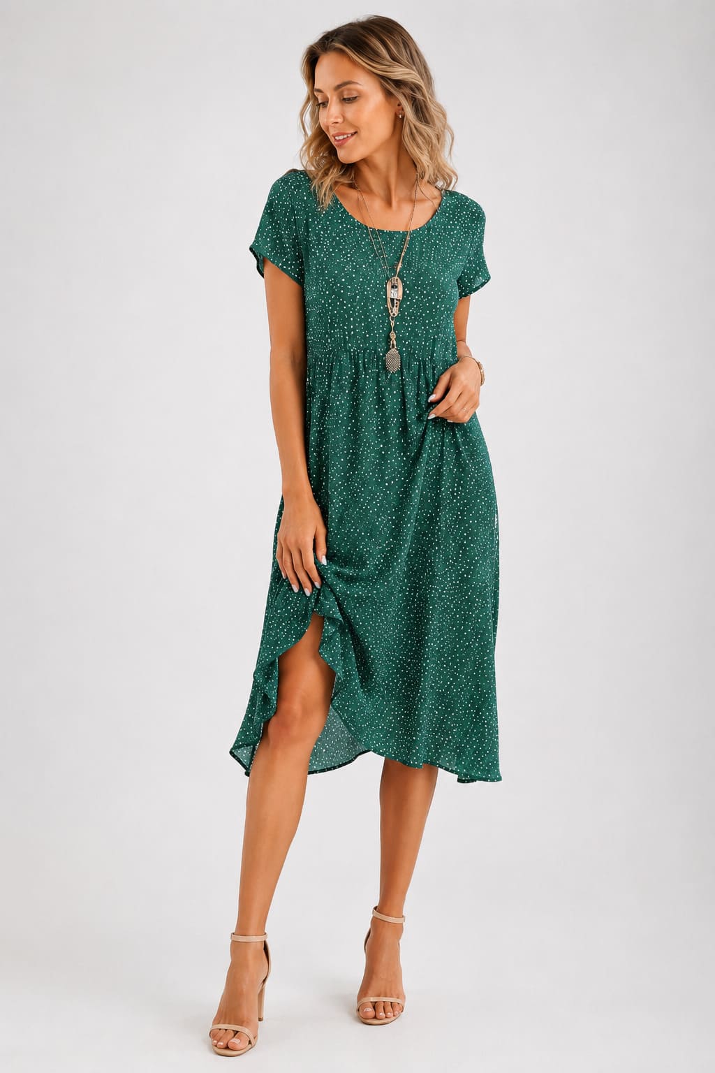Robe midi d'été pour femmes - Harana