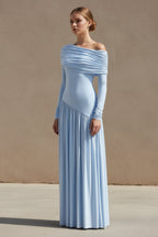 Robe longue bleu ciel - Harana