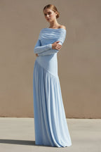 Robe longue bleu ciel - Harana