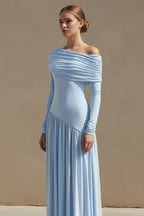 Robe longue bleu ciel - Harana