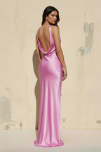Robe longue bonbon pink - Harana