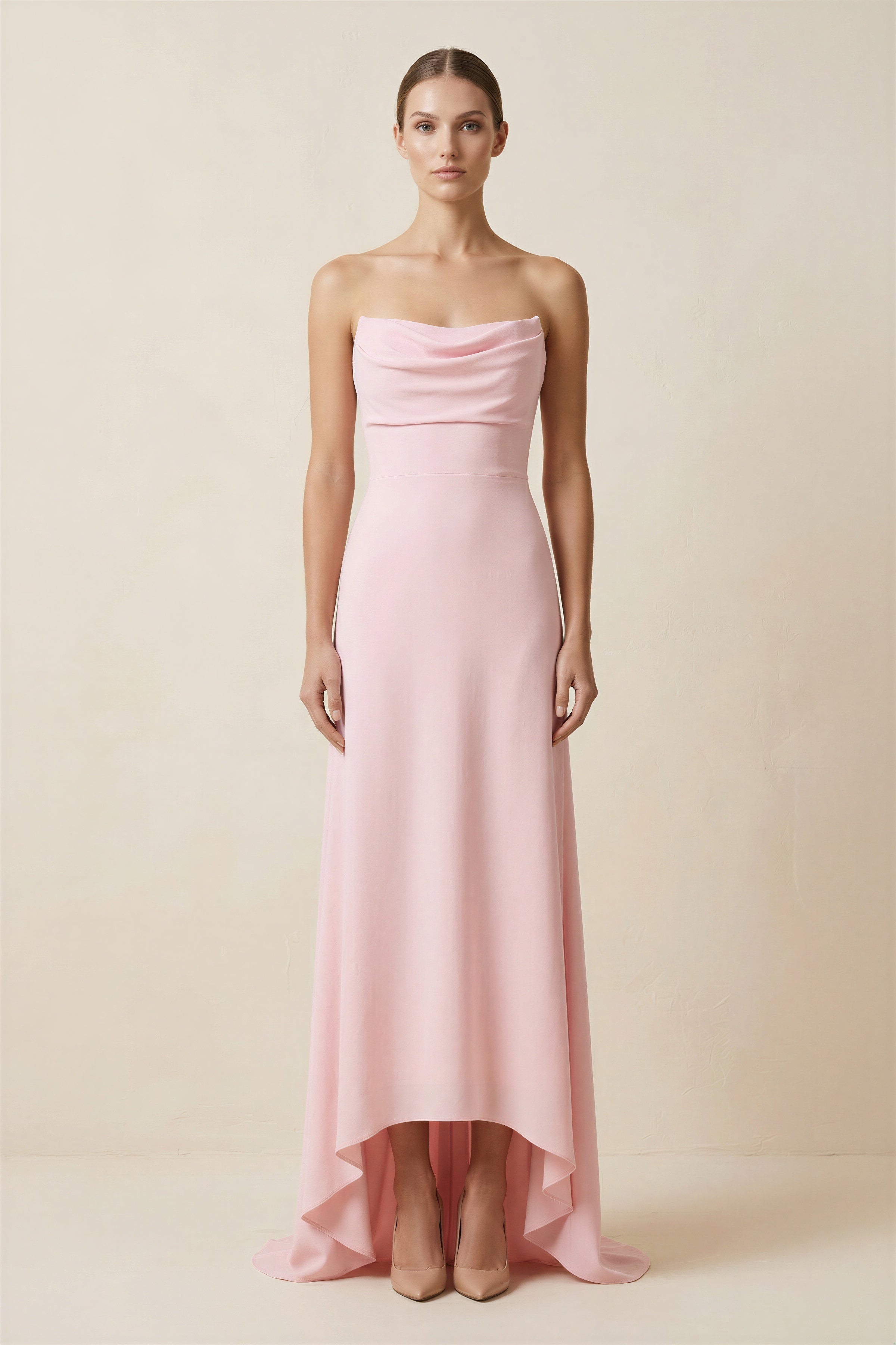 Robe longue rose - Harana