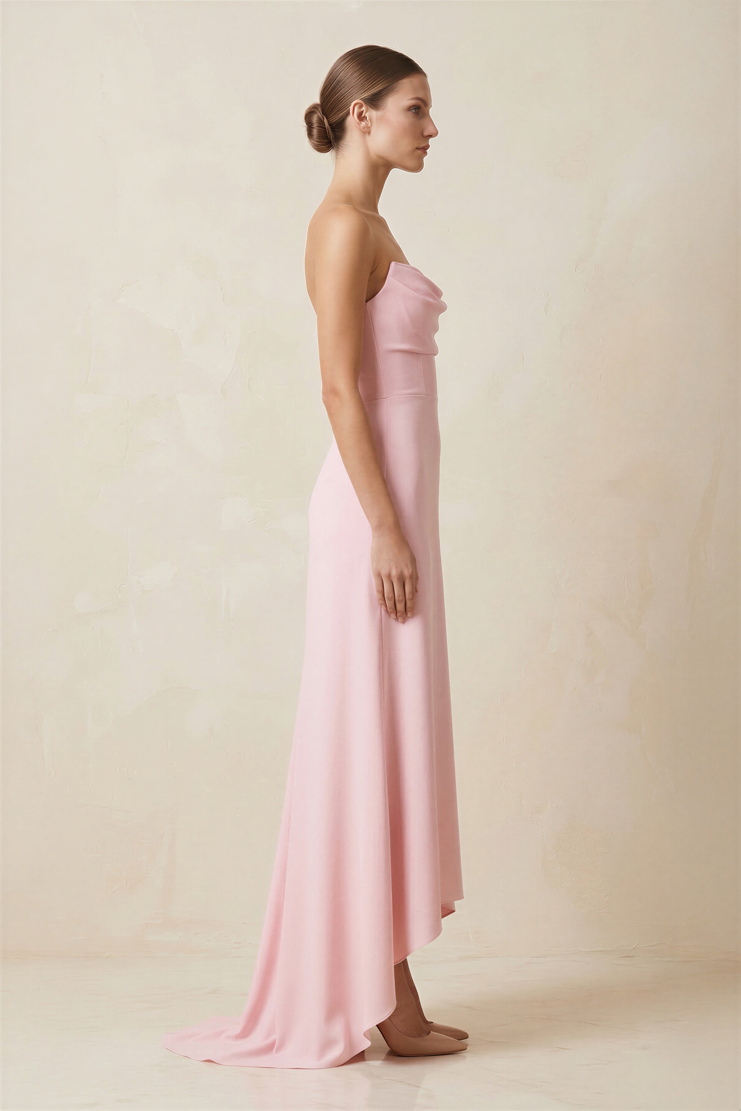 Robe longue rose - Harana