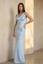 Robe longue bleu ciel - Harana