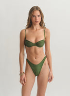 Sonnenschutz-Bikini mit Drapierungseffekt - Harana