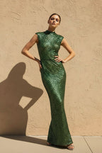 Robe longue pailletée - Harana