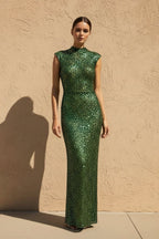 Robe longue pailletée - Harana