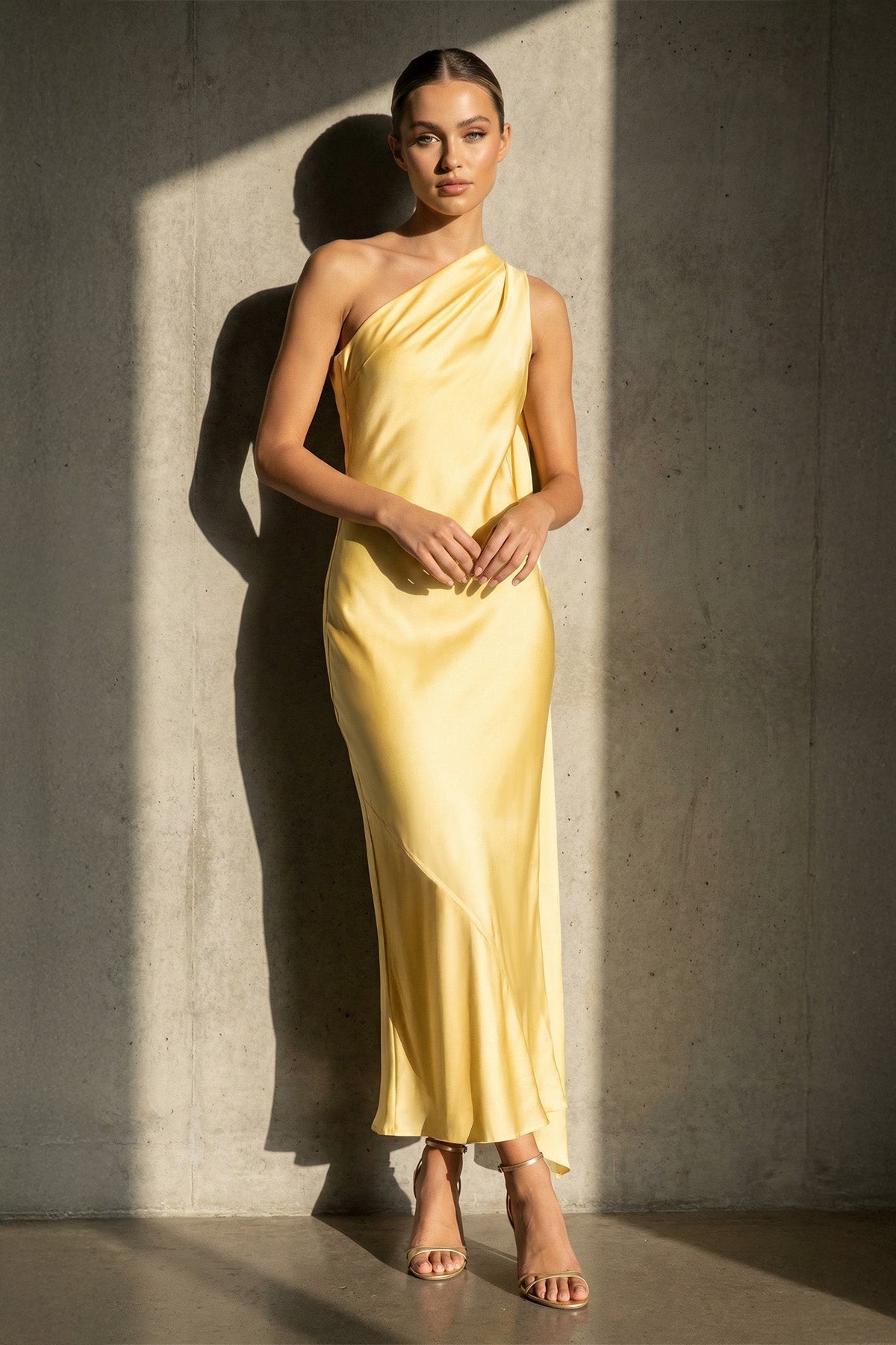Robe longue jaune - Harana