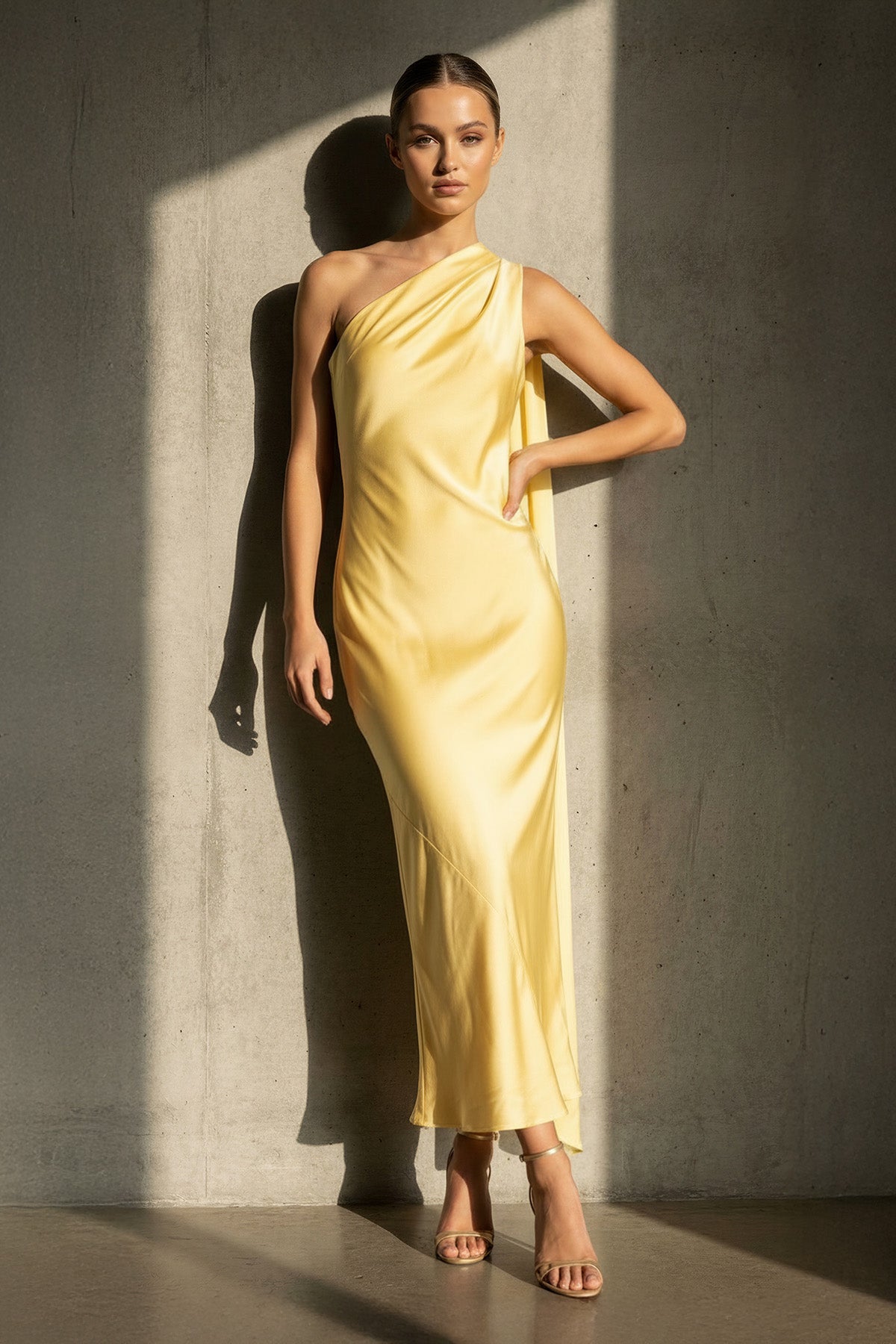 Robe longue jaune - Harana