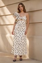 Robe midi champagne - Harana
