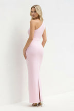 Robe longue effet drapé - Harana