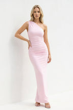 Robe longue effet drapé - Harana