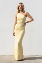 Robe longue effet drapé - Harana