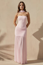 Robe longue bustier plissée - Harana