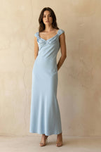 Robe longue bleu ciel - Harana