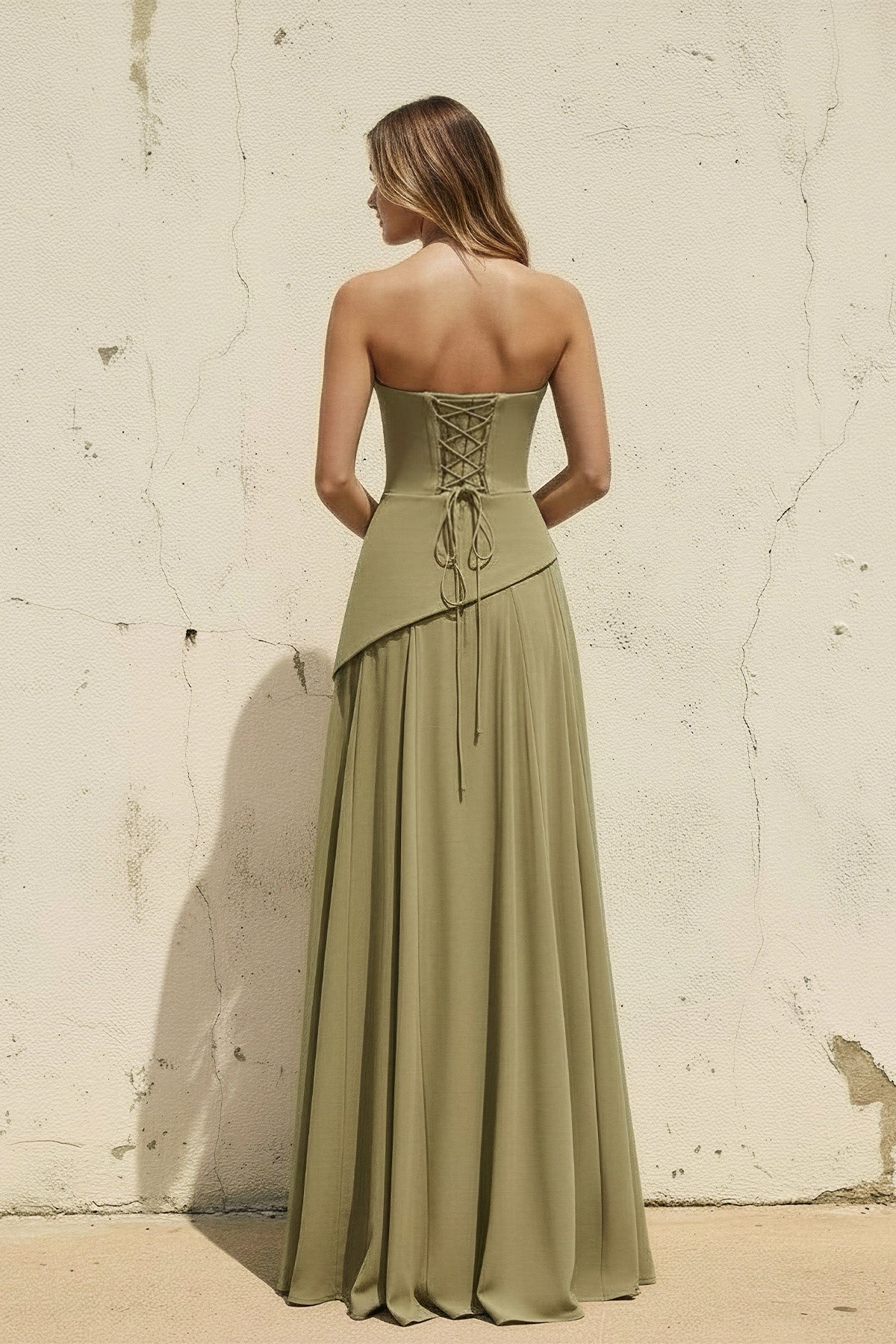 Robe longue à corset - Harana