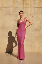 Robe longue pailletée - Harana