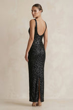 Robe longue pailletée - Harana