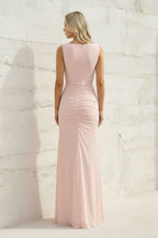 Robe longue effet drapé - Harana
