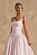 Robe midi rose - Harana