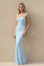 Robe longue bleu ciel - Harana