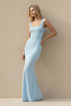 Robe longue bleu ciel - Harana