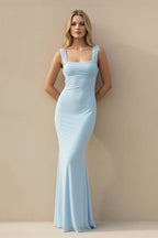Robe longue bleu ciel - Harana