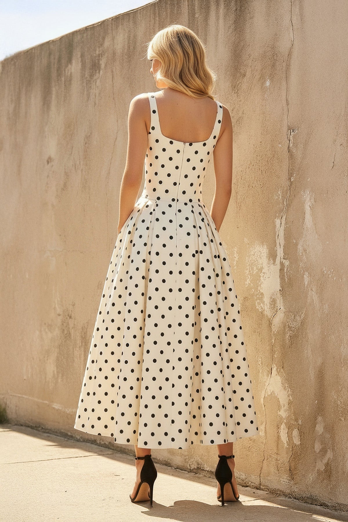 Robe midi ivoire - Harana