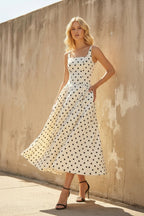 Robe midi ivoire - Harana