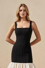 Robe midi à volants - Harana