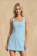 Robe courte bleu ciel - Harana