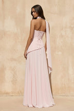 Robe longue bustier plissée - Harana