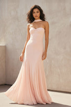 Robe longue bustier plissée - Harana