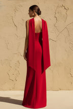 Robe longue rouge bustier - Harana