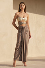 Robe longue bustier - Harana