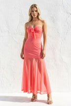Robe midi bustier - Harana