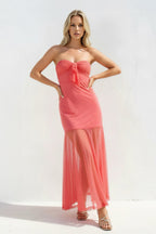 Robe midi bustier - Harana
