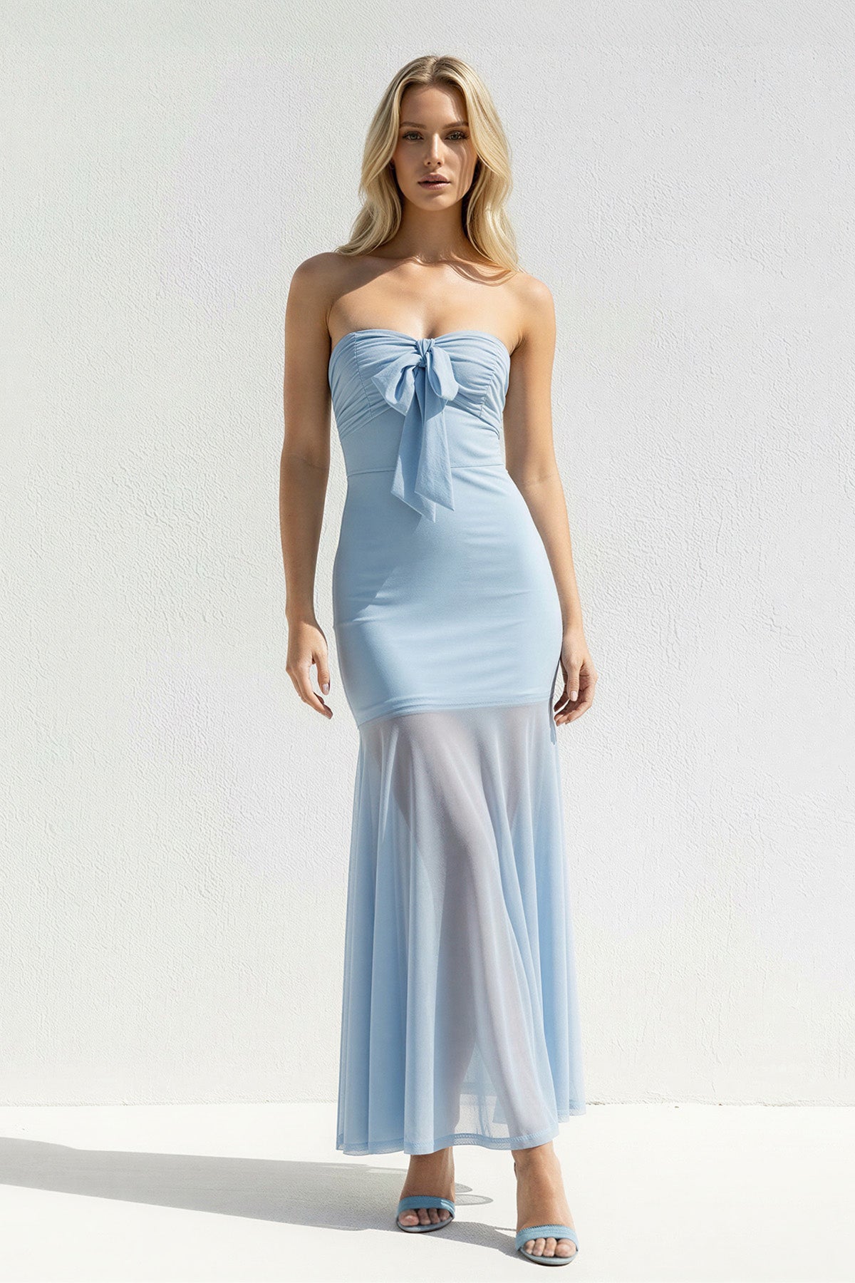 Robe midi bustier - Harana