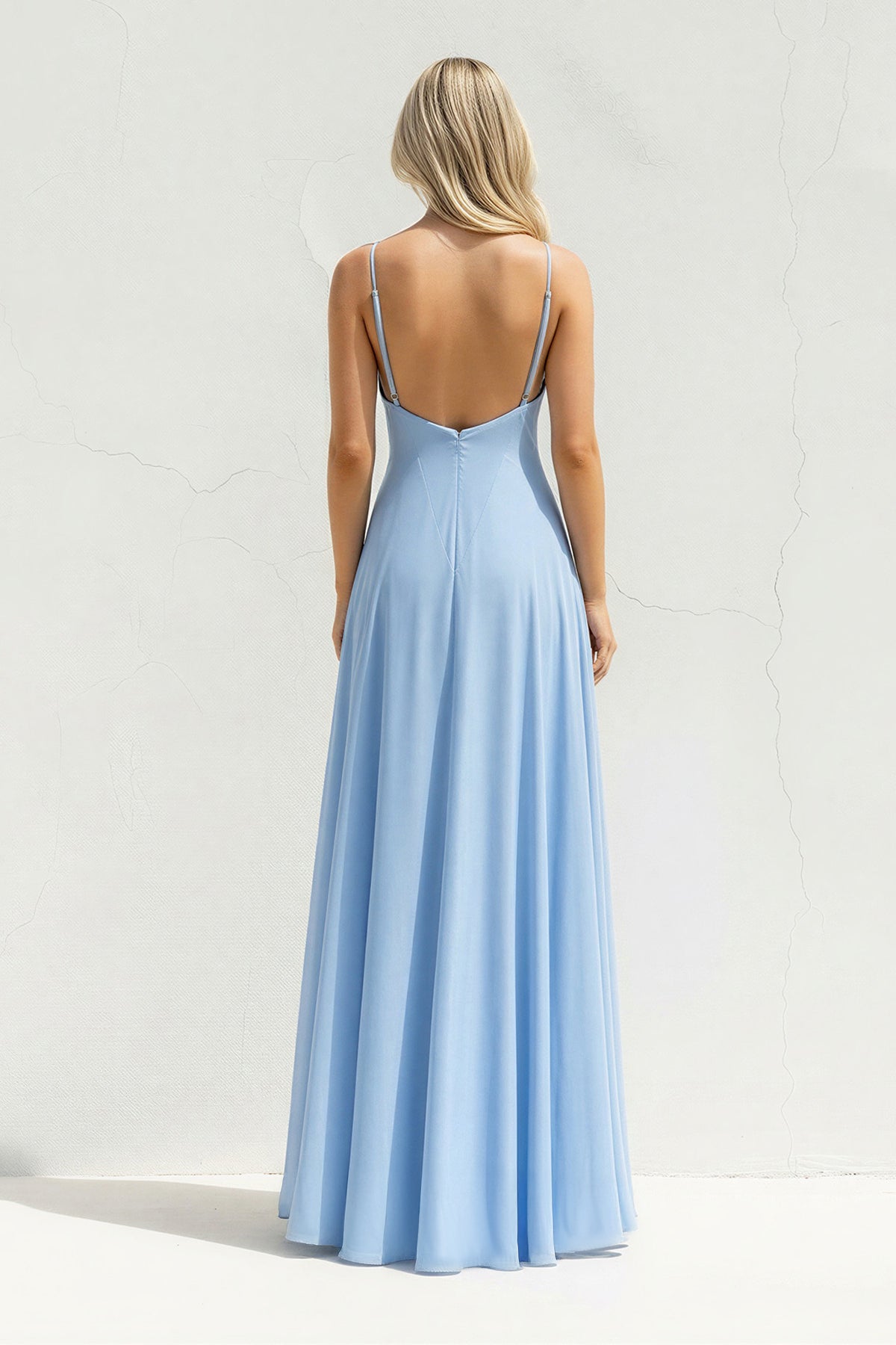 Robe longue coupe trapèze - Harana